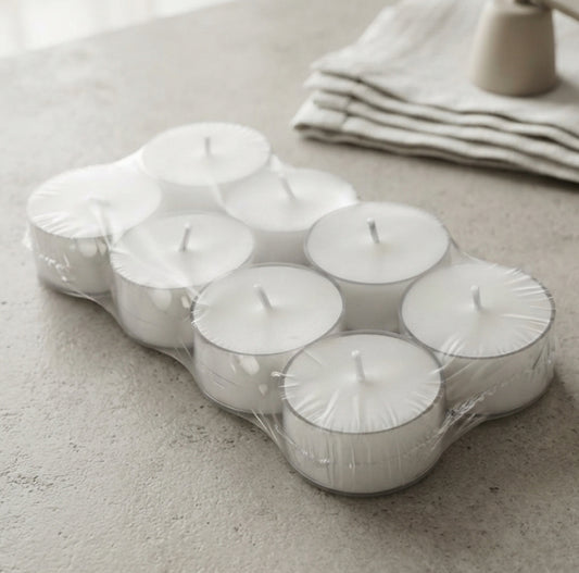 Luxe theelichtjes set van 6