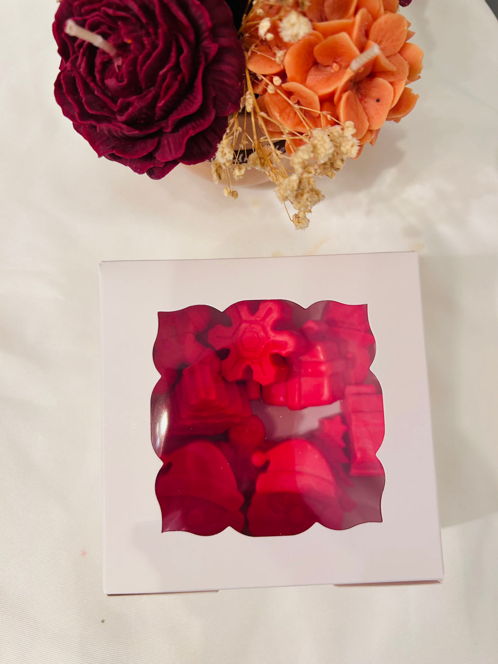 Waxmelts in kerstvormpjes- Kerstrood| Vanille Tonka 125 Gram