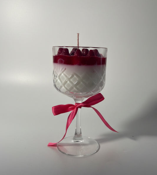 Geurkaars Aardbei siroop