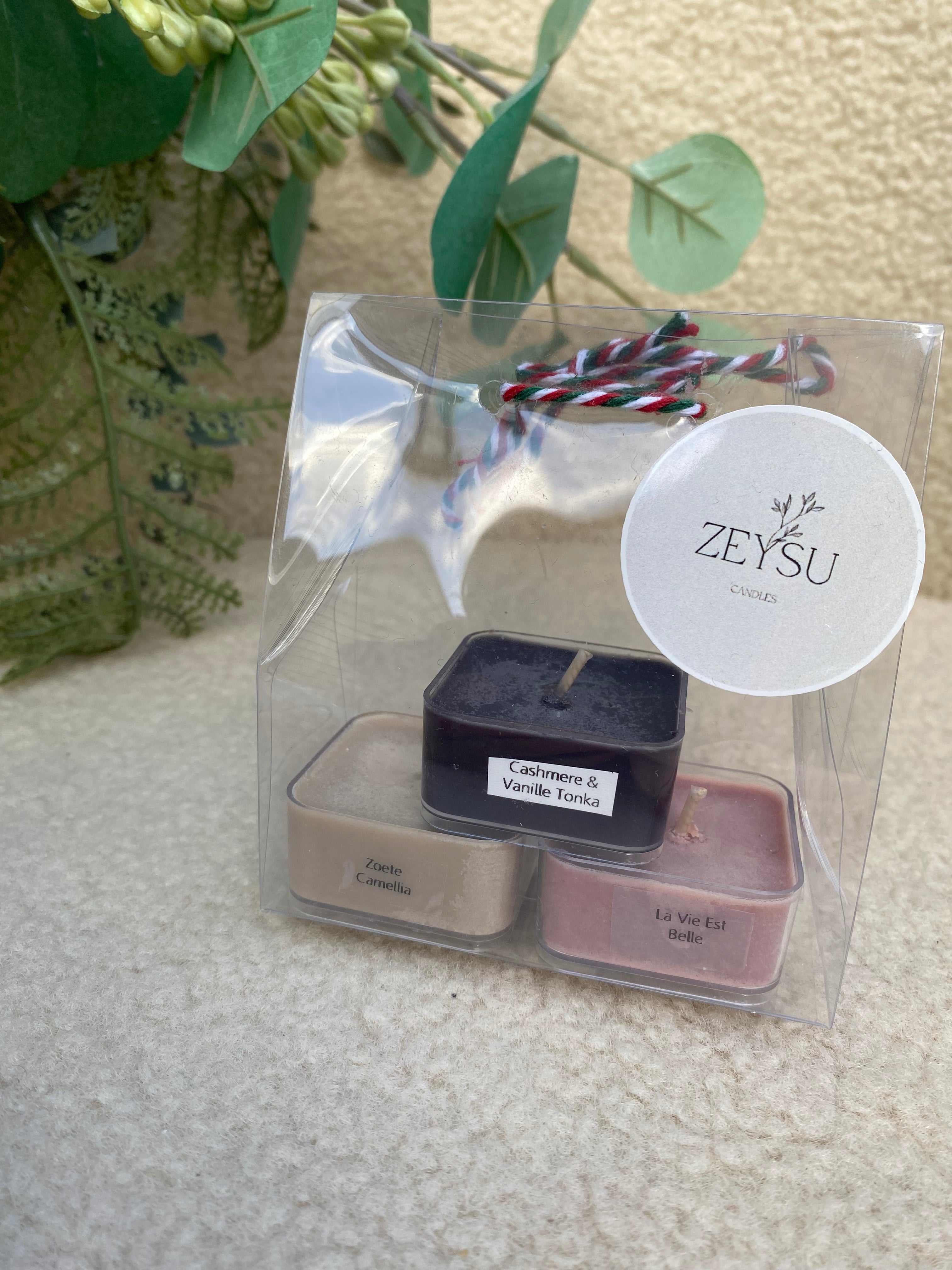 Theelichtjes 3 stuks