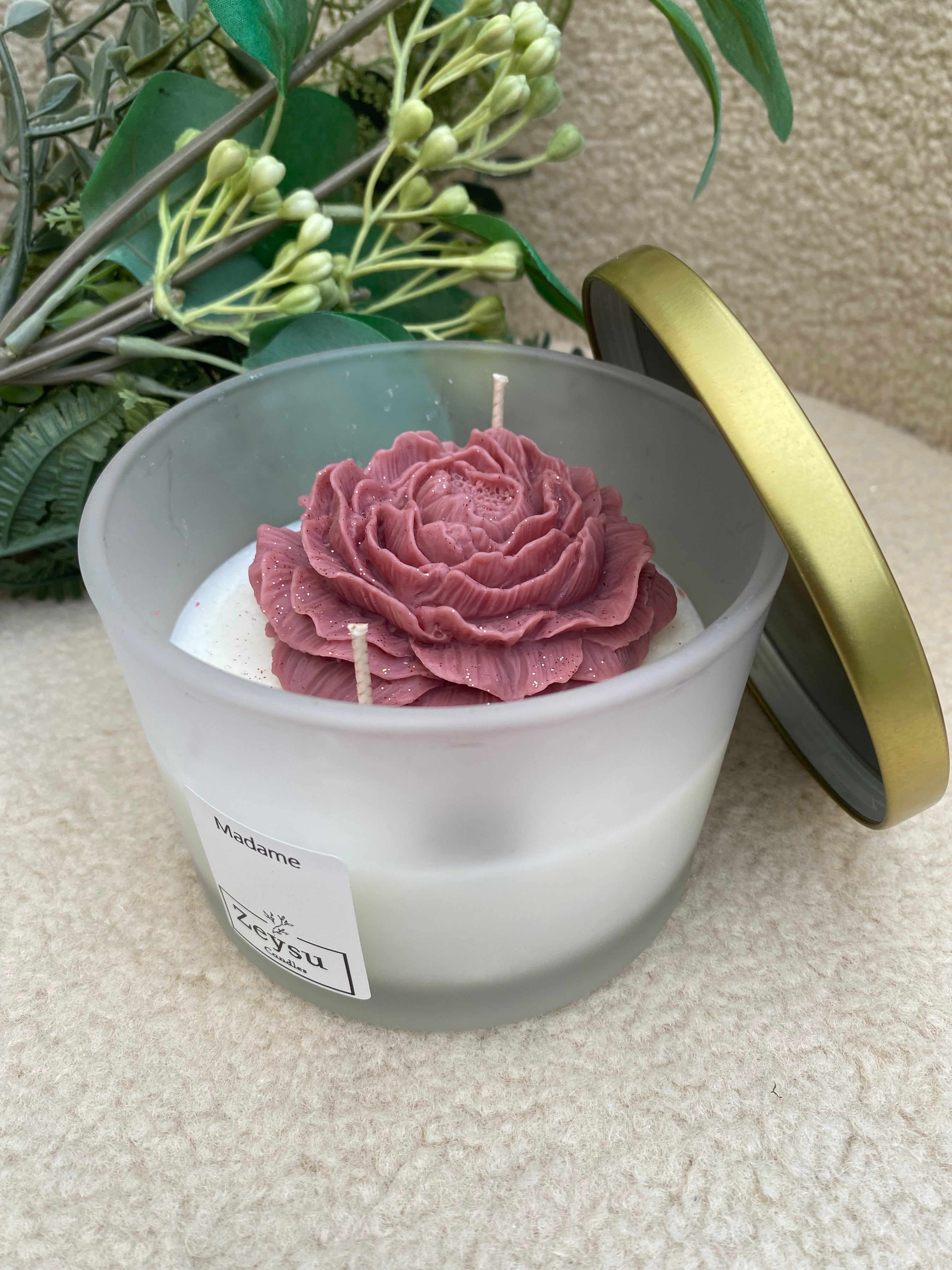 Geurkaars Madame Wit