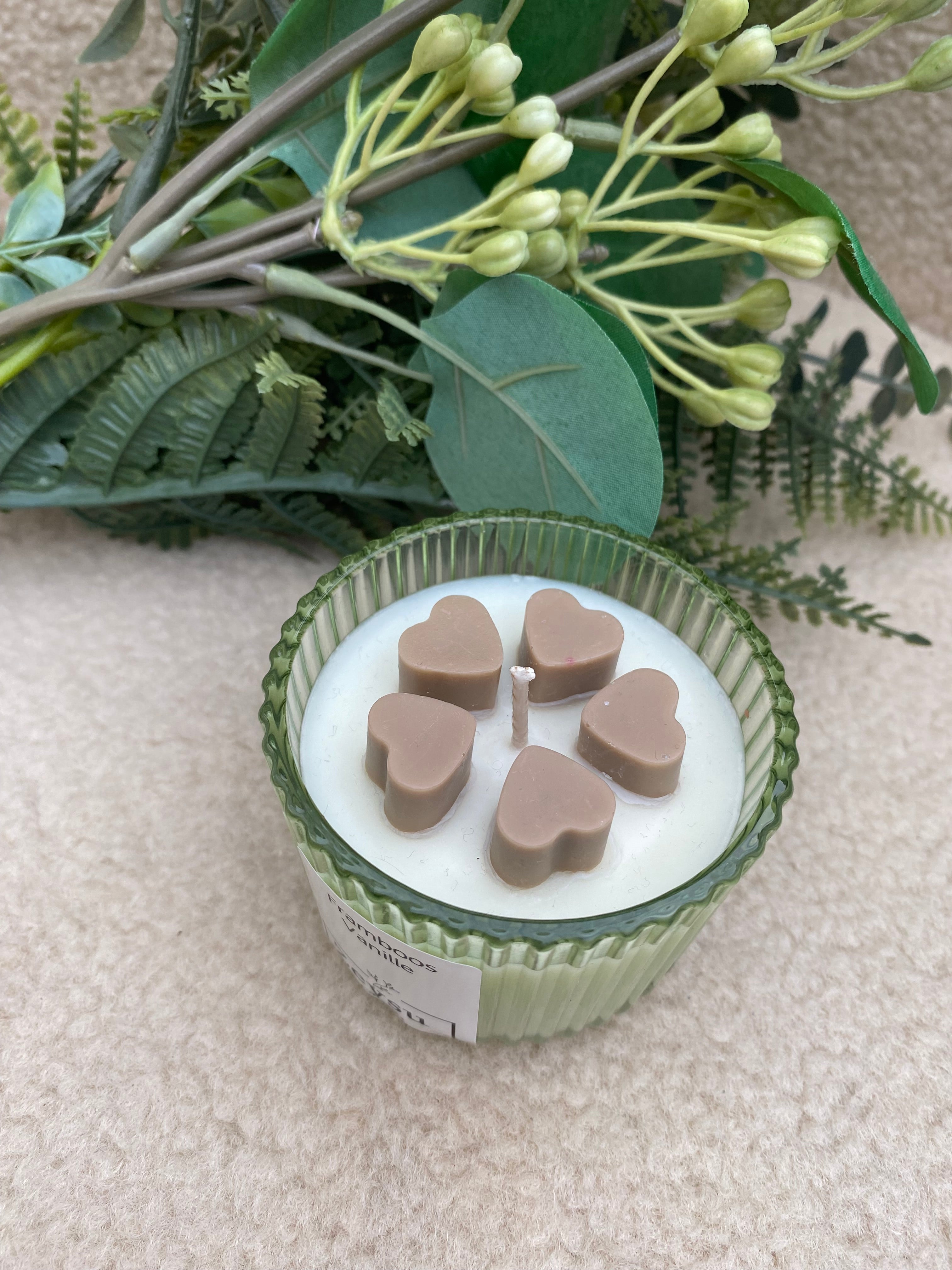 Geurkaars framboos vanille klein