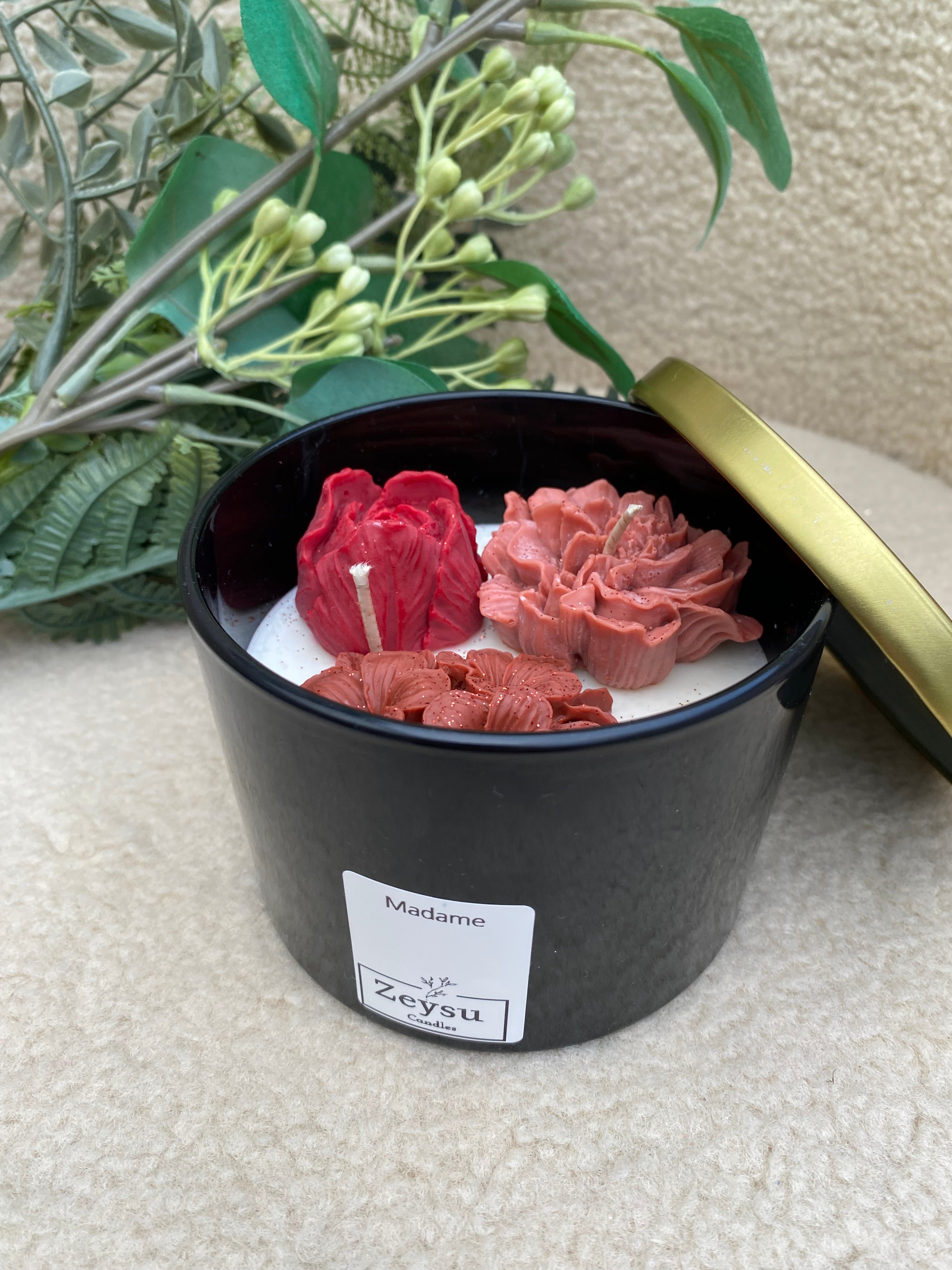 Geurkaars Madame Zwart