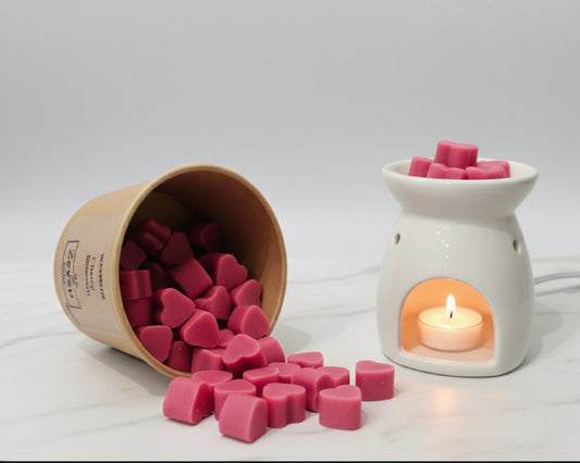 Waxmelts in hartjesvorm- Cherry Bloesem