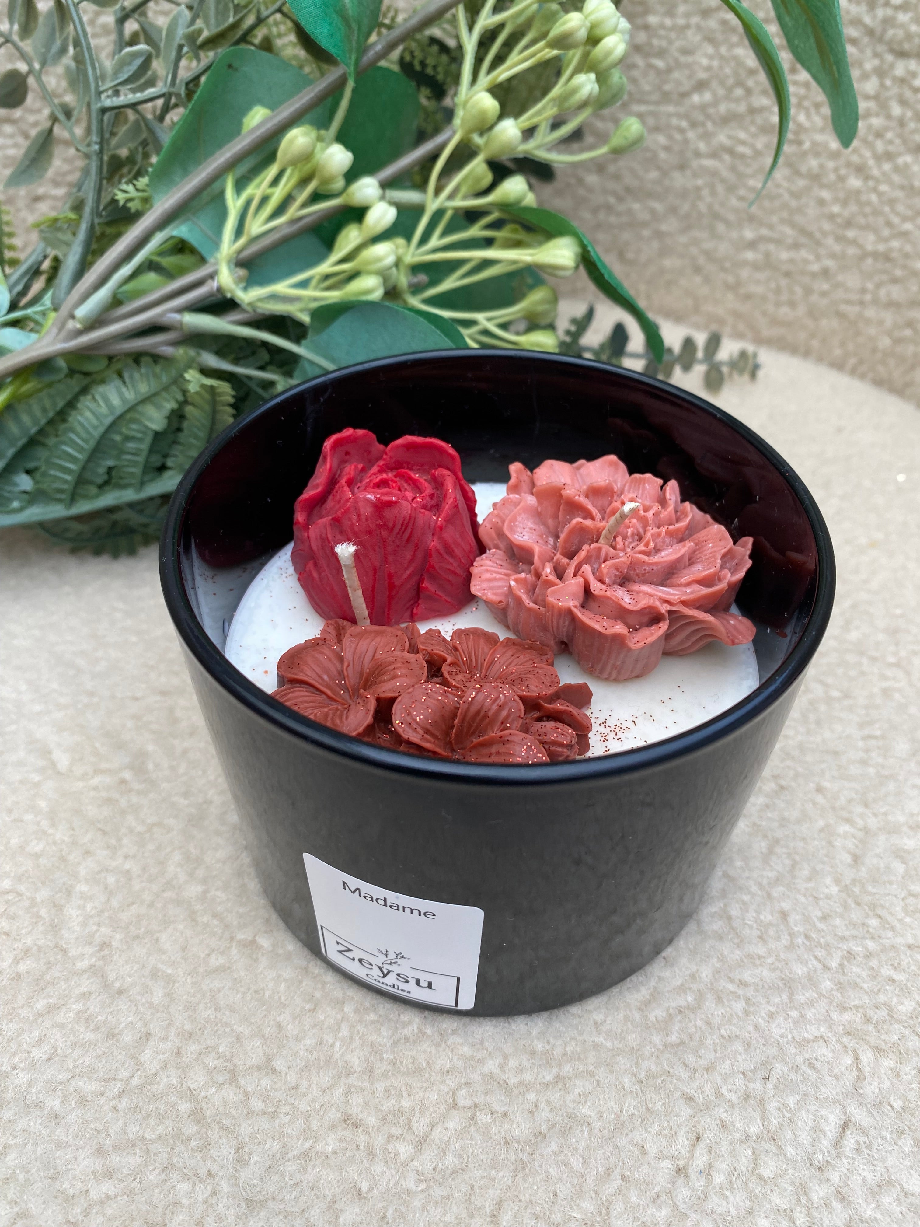 Geurkaars Madame Zwart