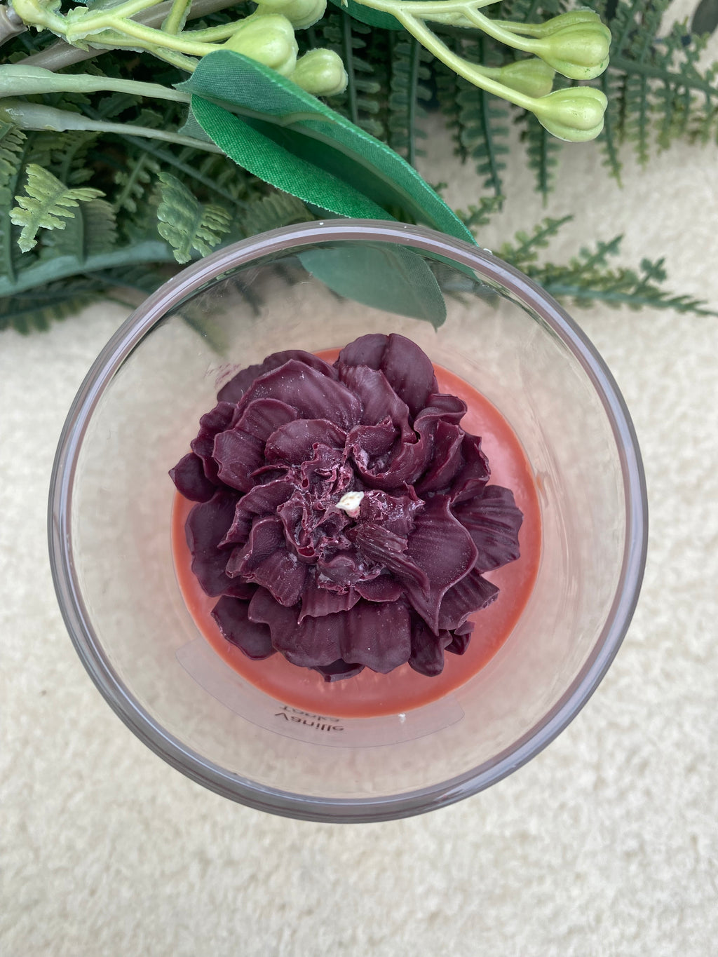 Geurkaars Vanille Tonka Terracotta