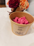 Waxmelts in hartjesvorm- Oud roze| Cherry Bloesem 100 Gram