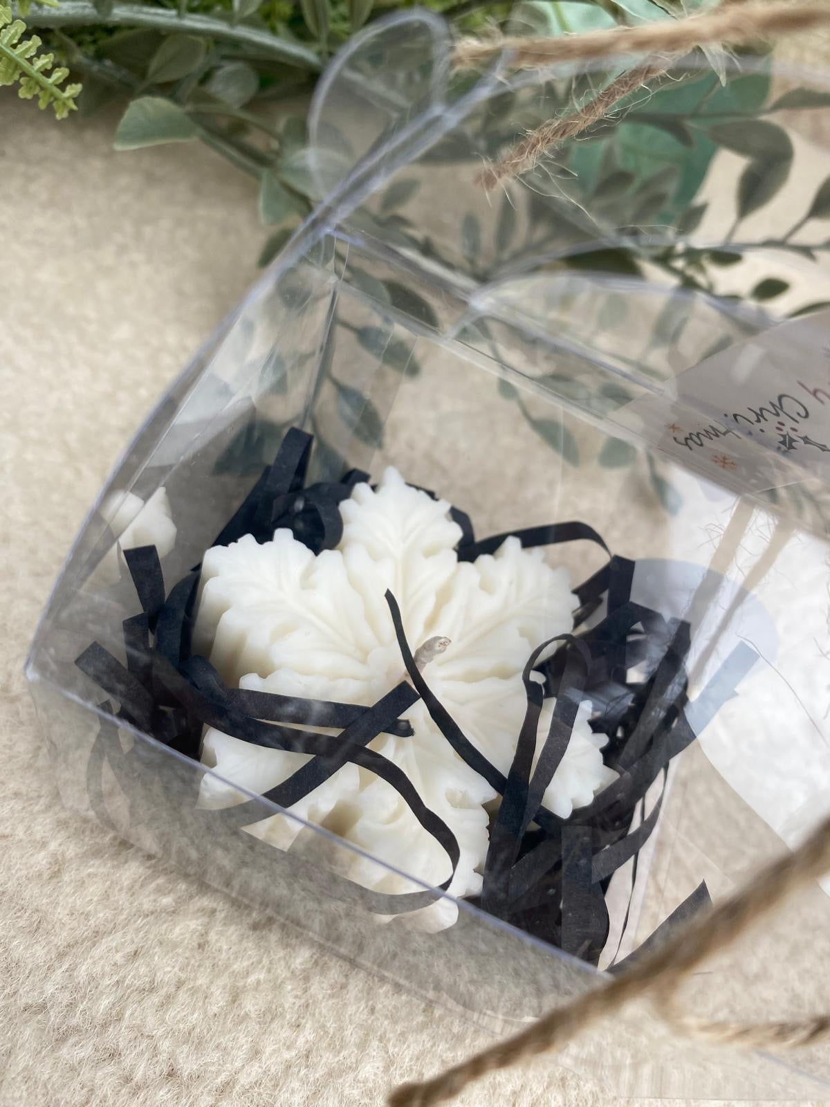 Sneeuwvlokje in cadeaudoos