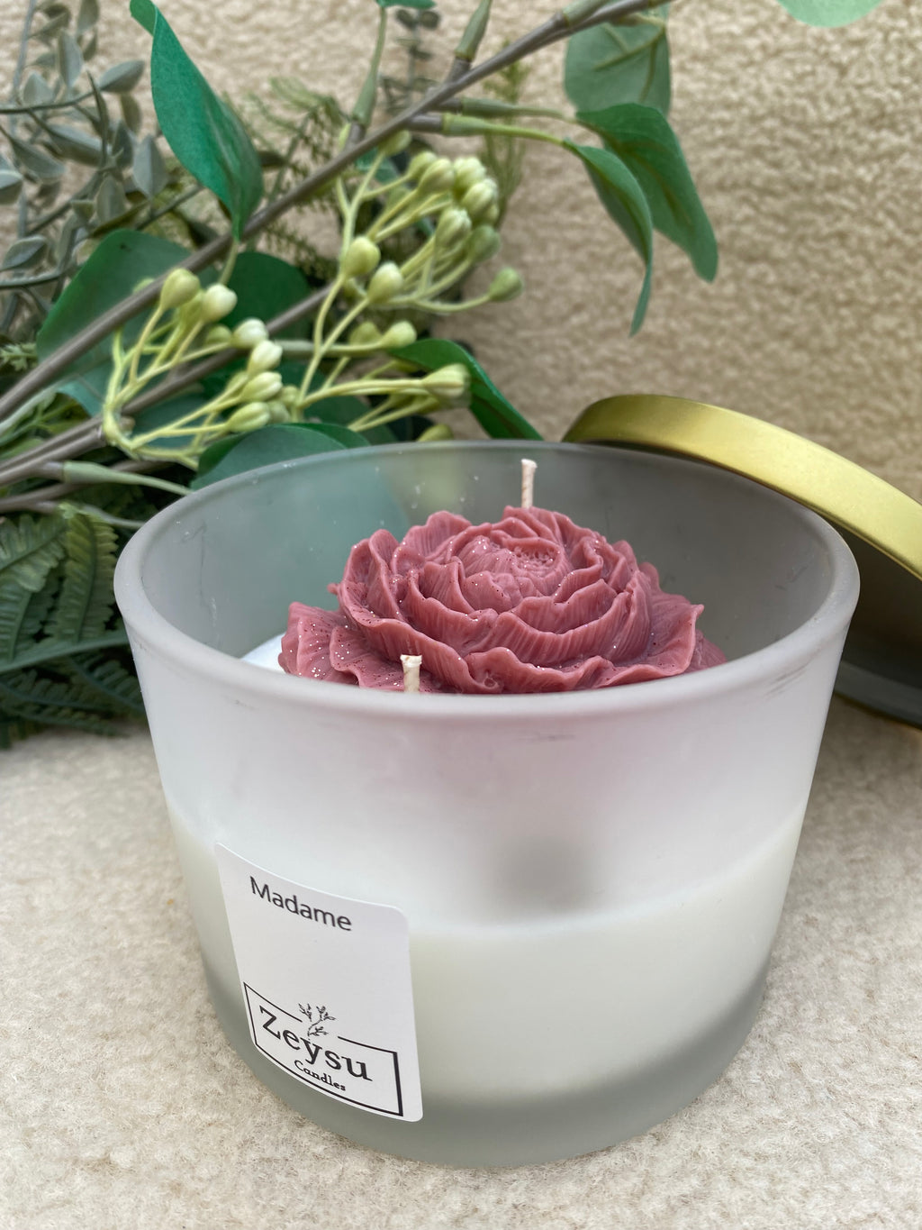 Geurkaars Madame Wit