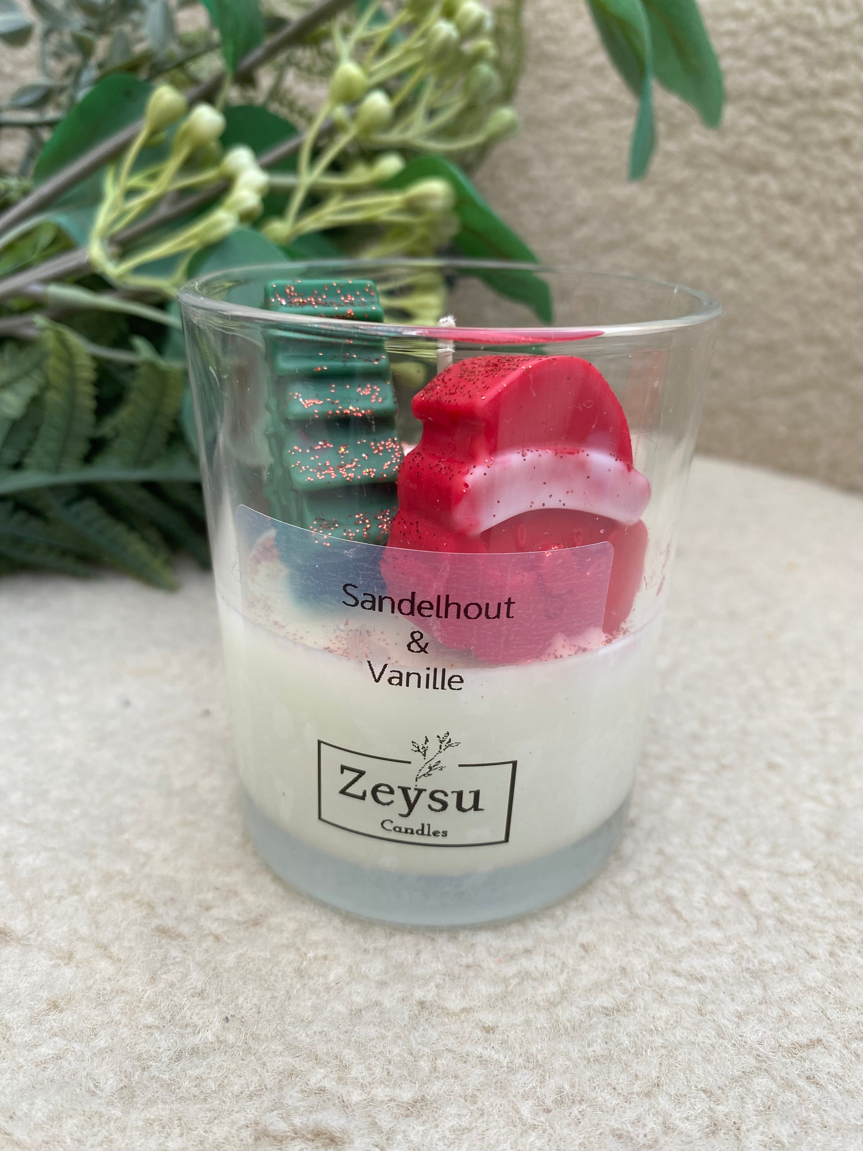 Geurkaars Sandelhout Vanille