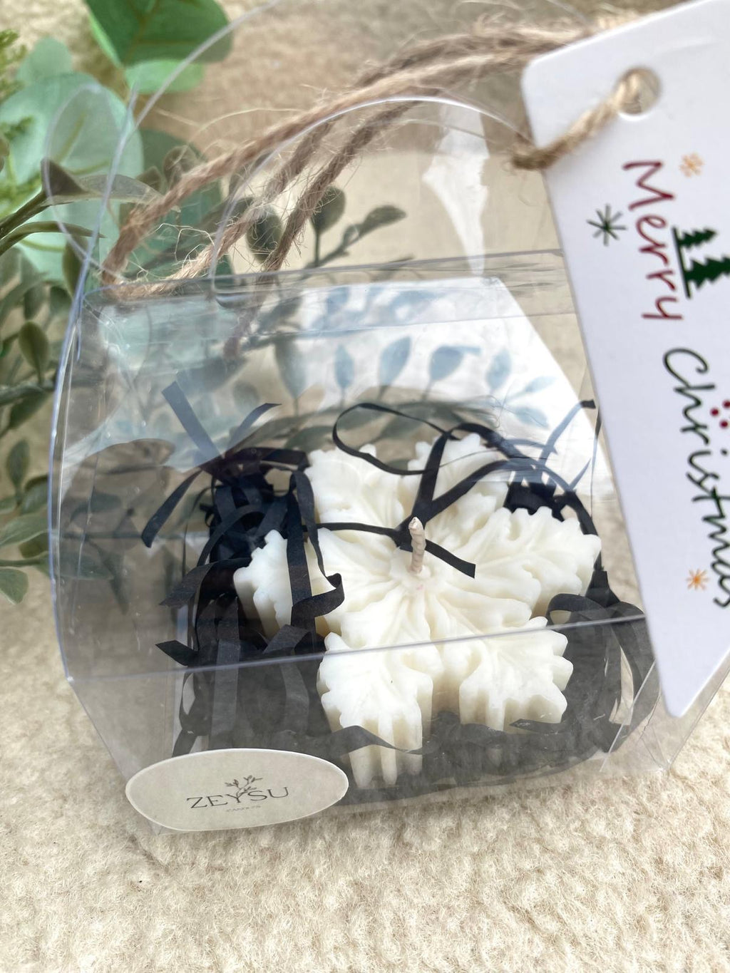 Sneeuwvlokje in cadeaudoos