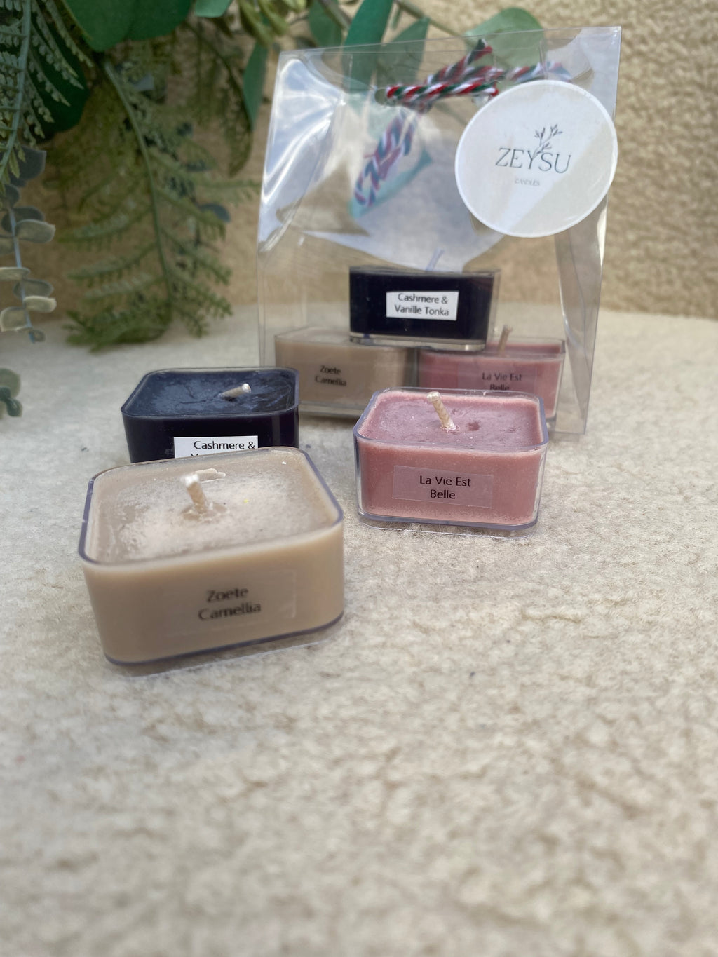 Theelichtjes 3 stuks