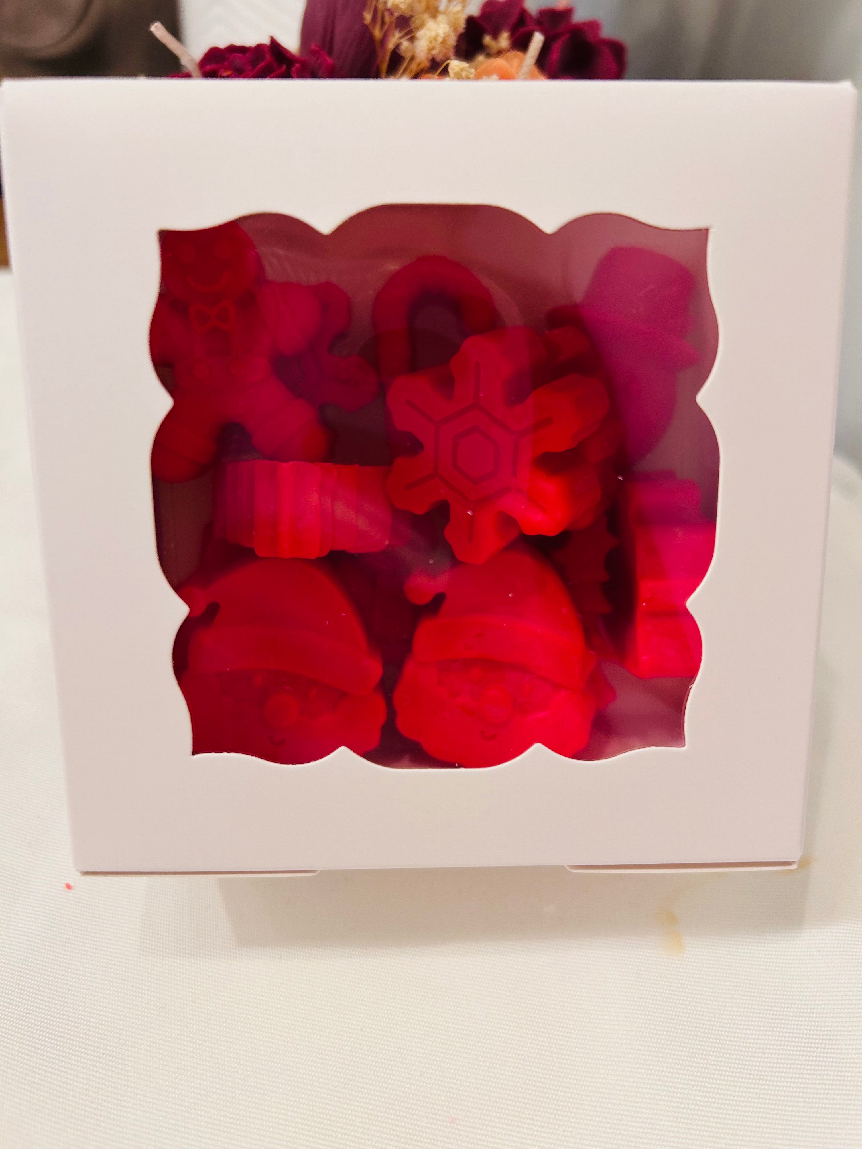 Waxmelts in kerstvormpjes- Kerstrood| Vanille Tonka 125 Gram