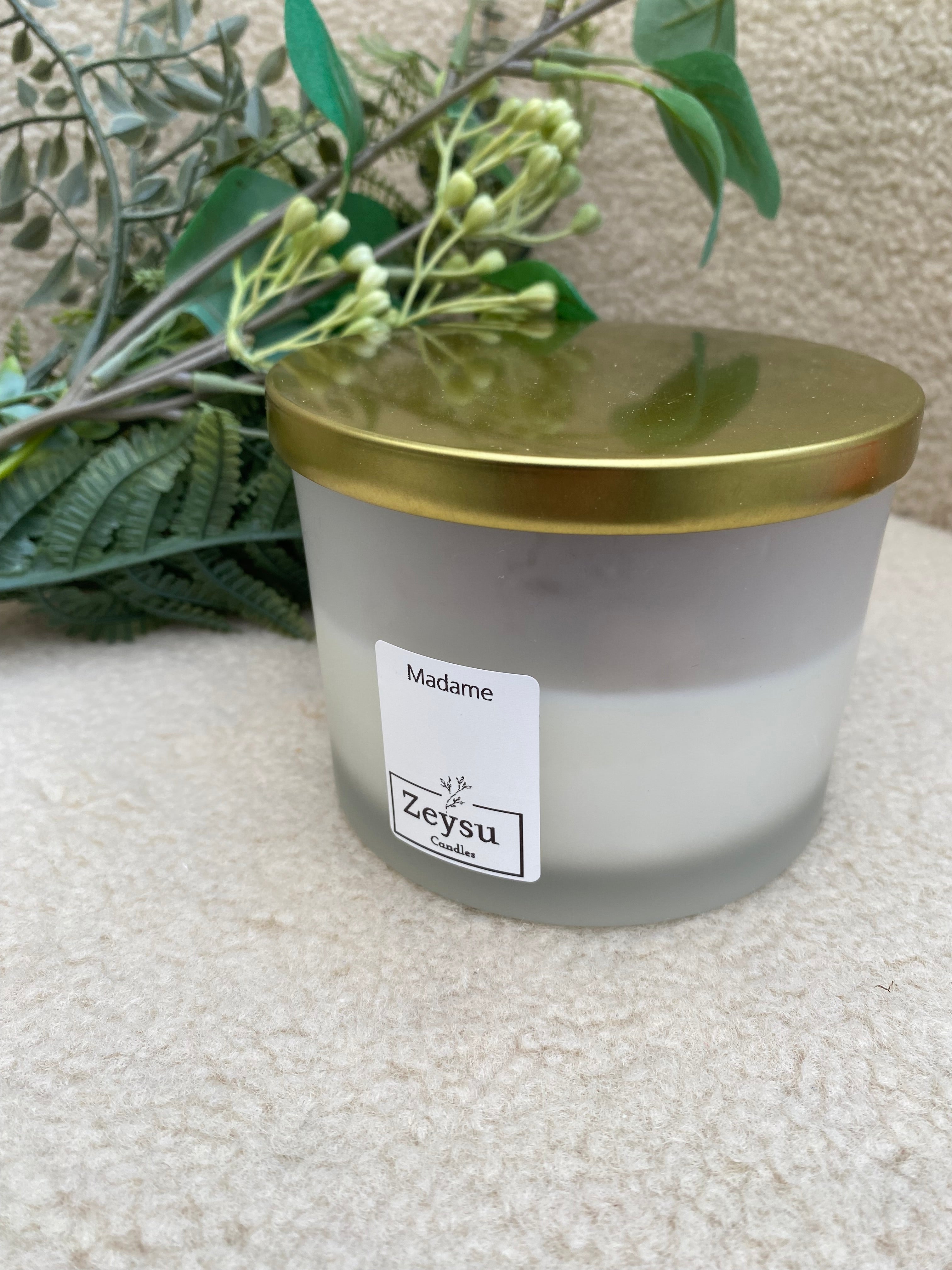 Geurkaars Madame Wit