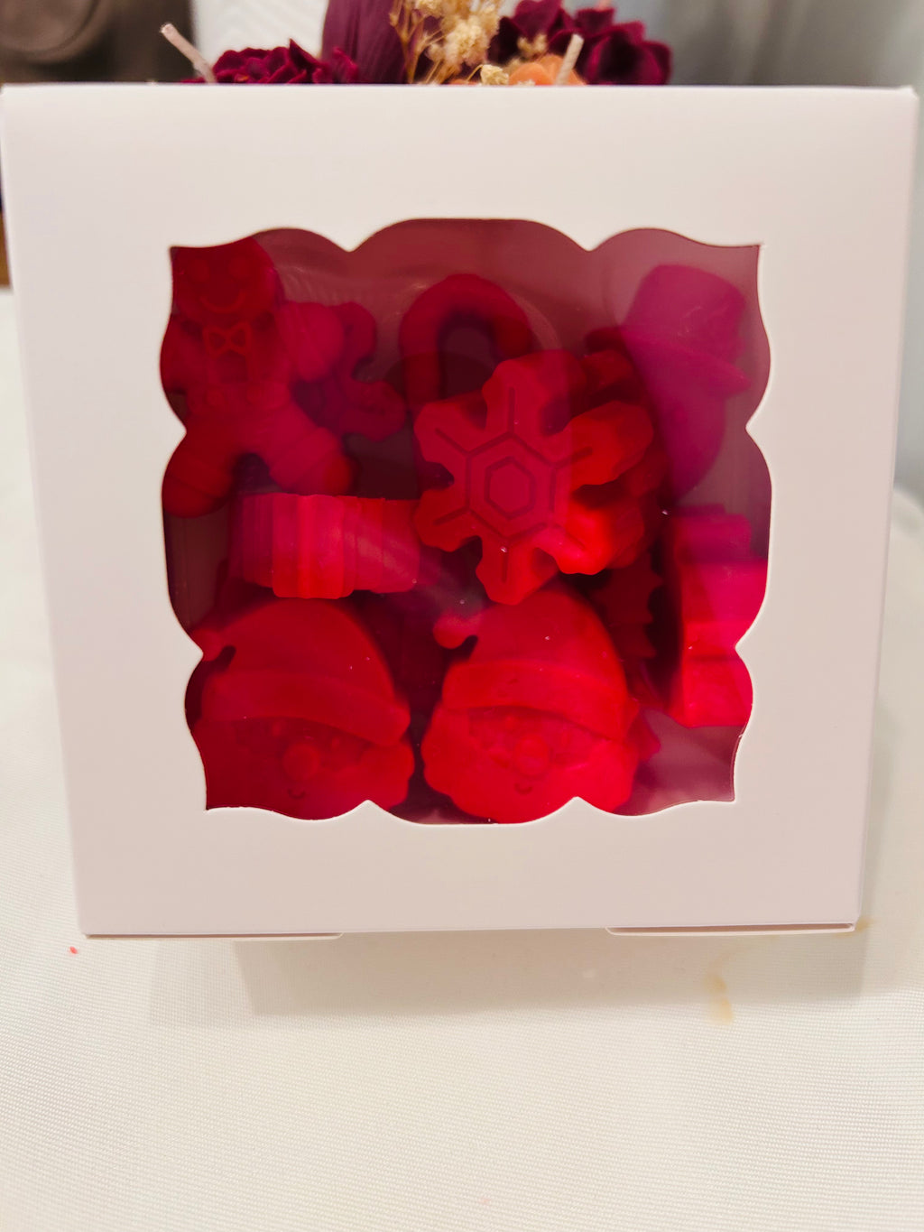 Waxmelts in kerstvormpjes- Kerstrood| Vanille Tonka 125 Gram